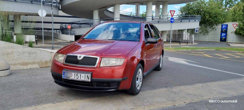 Skoda Fabia 1.4mpi 2002. Buco automobili 