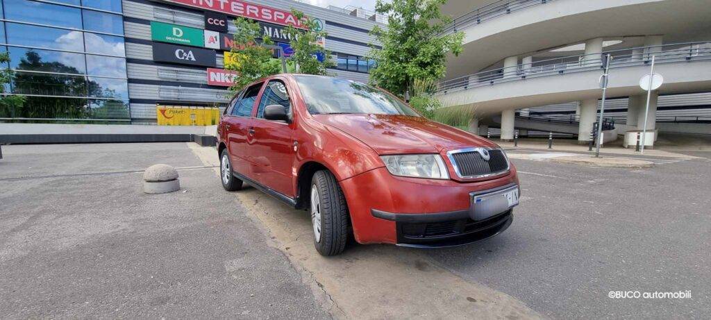 Skoda Fabia 1.4mpi 2002. Buco automobili 