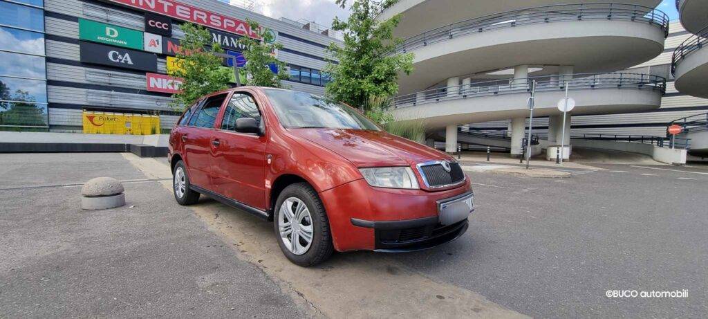 Skoda Fabia 1.4mpi 2002. Buco automobili 