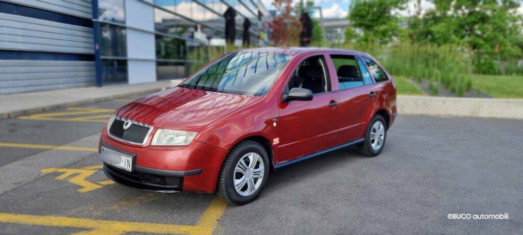 Skoda Fabia 1.4mpi 2002. Buco automobili 