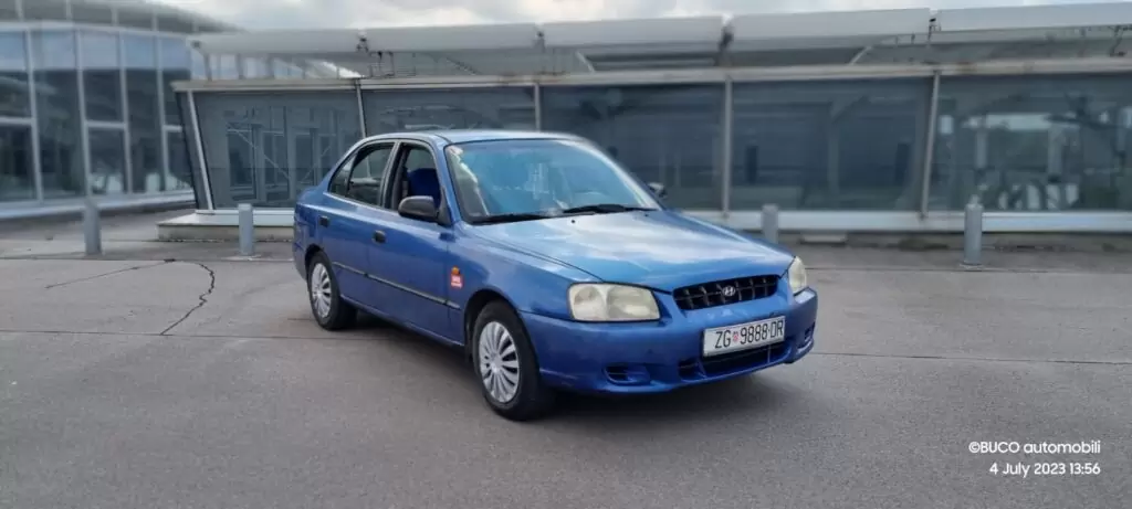 499€ - Hyundai Accent 1.3i (2000.) - reg 9/2023 - dobro stanje 4 Hyundai Accent 1.3i 2000. - BUCO automobili