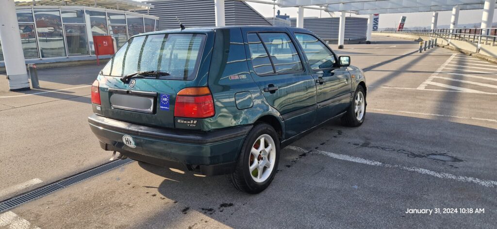 VW Golf 3 1.9tdi 66kw rolling stones edition 1996.