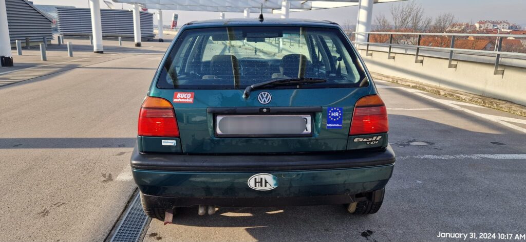 VW Golf 3 1.9tdi 66kw rolling stones edition 1996.