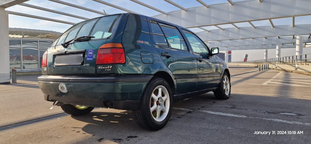 VW Golf 3 1.9tdi 66kw rolling stones edition 1996.